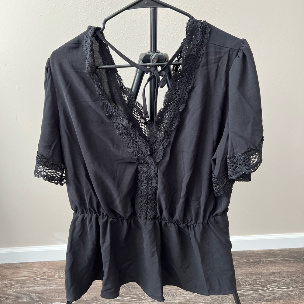 Found on Amazon peplum top size XL